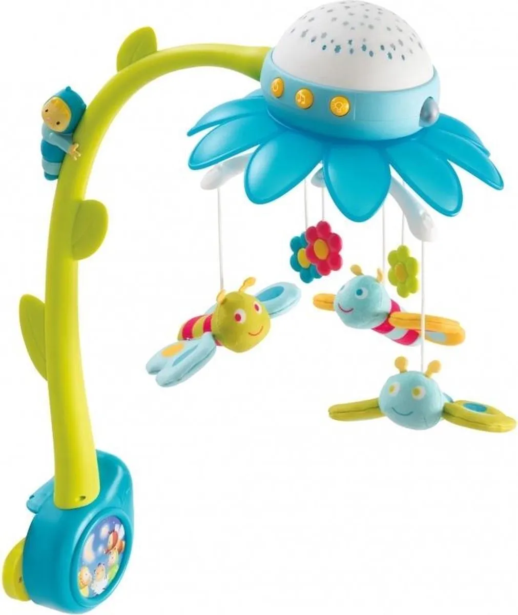 Smoby Cotoons Mobiel Blauw - Met afstandsbediening