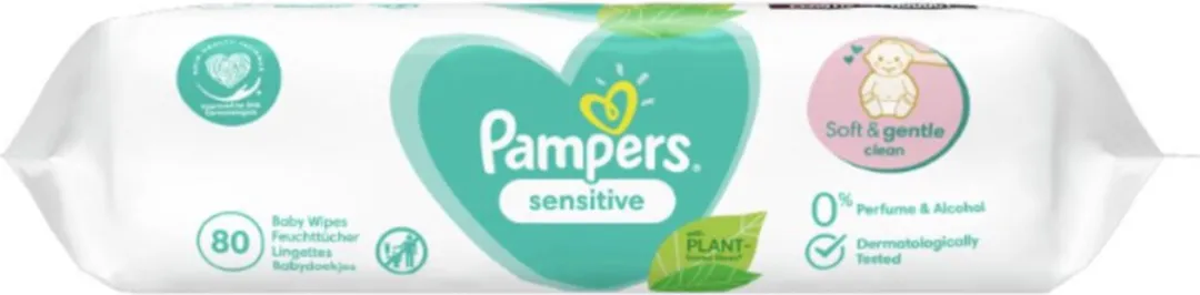 Pampers Sensitive Babydoekjes XXL - 15x80 Stuks