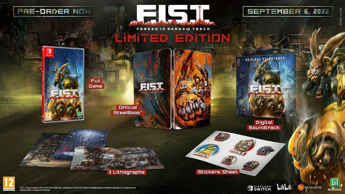 Mindscape F.I.S.T. Forged In Shadow Torch Limited Edition - Switch