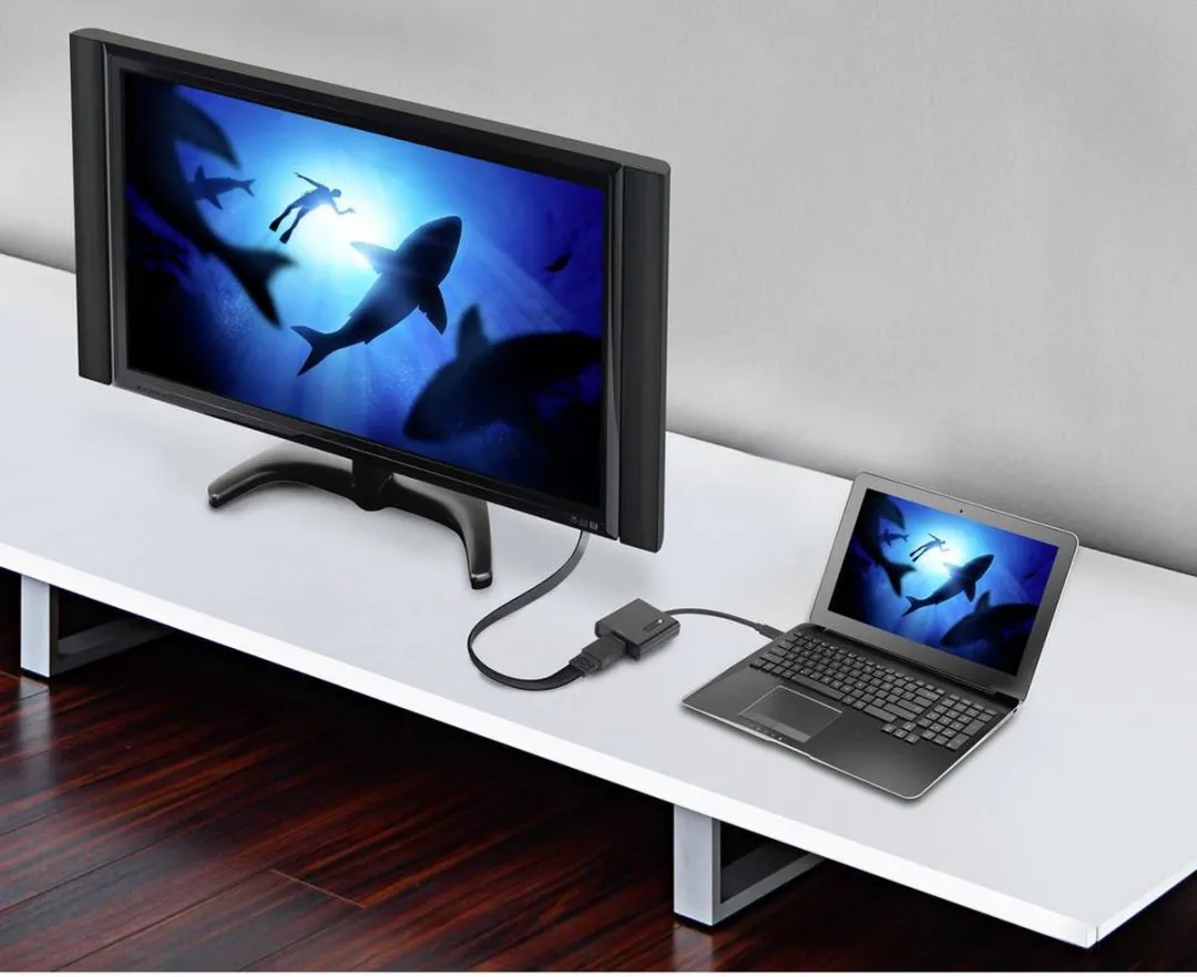 Renkforce RF-4472892 USB-C naar HDMI-adapter - Zwart