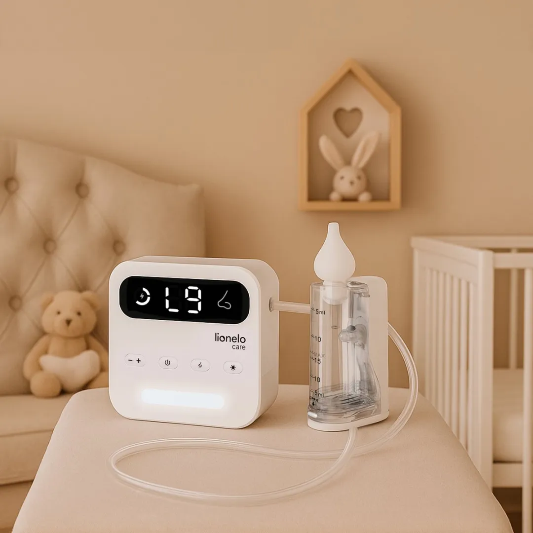 Lionelo Care BabyAir Neuszuiger - 65 kPa - Draadloos - 9 standen