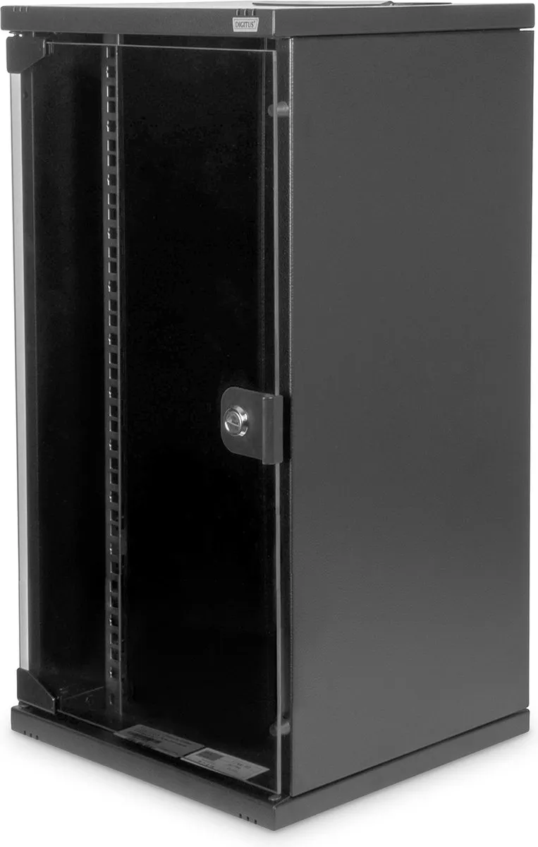 Digitus DN-10-12U-B Wandkast 12 HE - Zwart