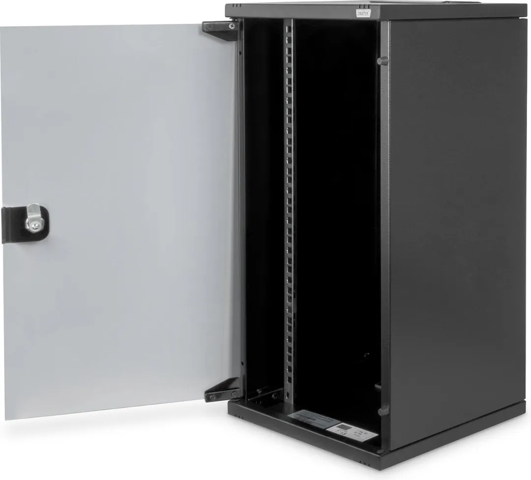 Digitus DN-10-12U-B Wandkast 12 HE - Zwart