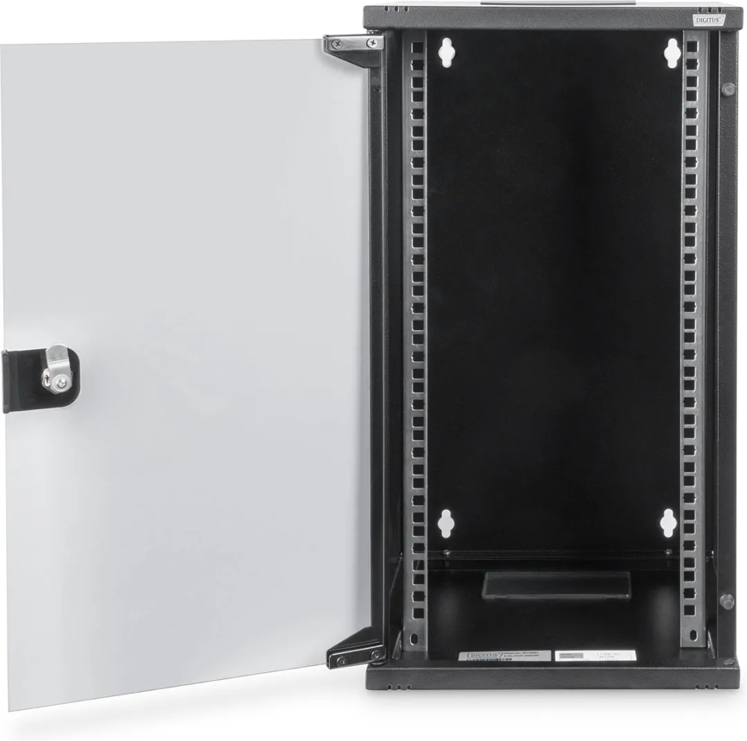 Digitus DN-10-12U-B Wandkast 12 HE - Zwart