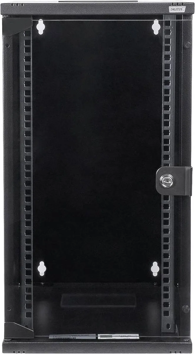 Digitus DN-10-12U-B Wandkast 12 HE - Zwart