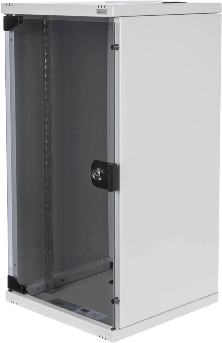 Digitus DN-10-12U-B Wandkast 12 HE - Zwart - afbeelding 6 van 6
