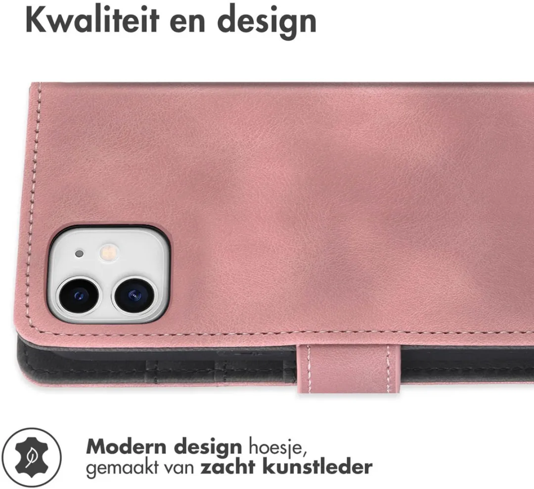 Imoshion Hoesje iPhone 11 Bookcase Roze - 3 Pasjes