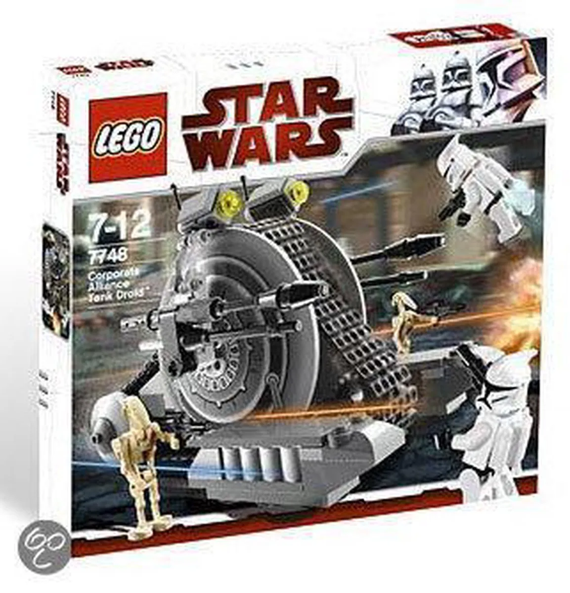 LEGO Star Wars All Terrain Tank Droid 7748 - 216 Stukken