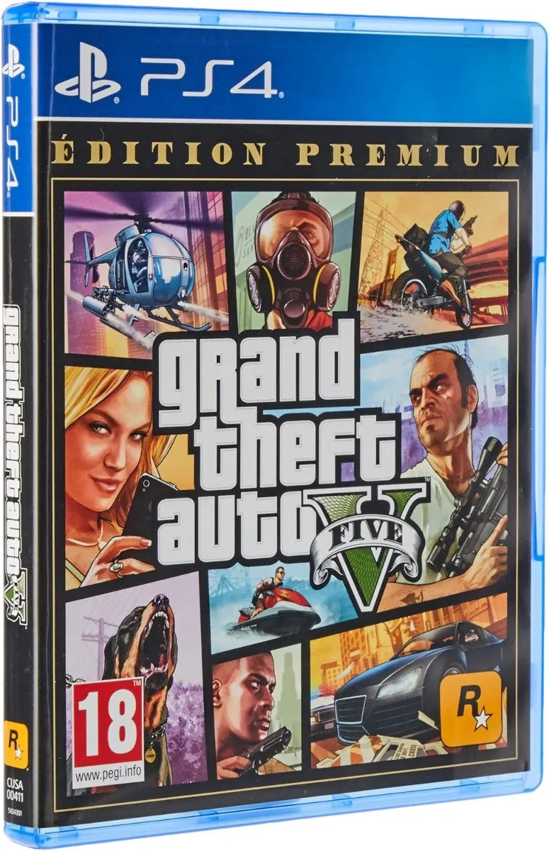 Rockstar GTA V Premium Edition PS4