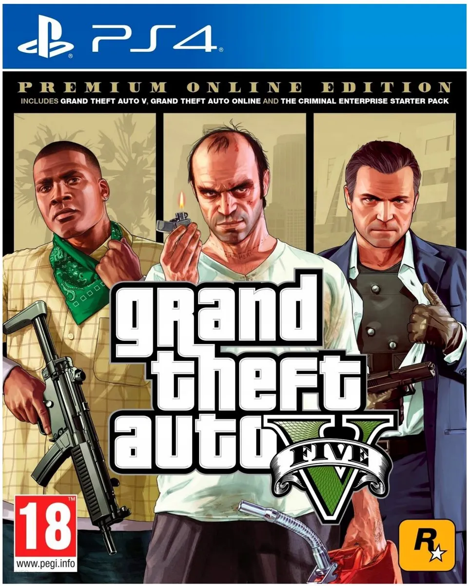Rockstar GTA V Premium Edition PS4