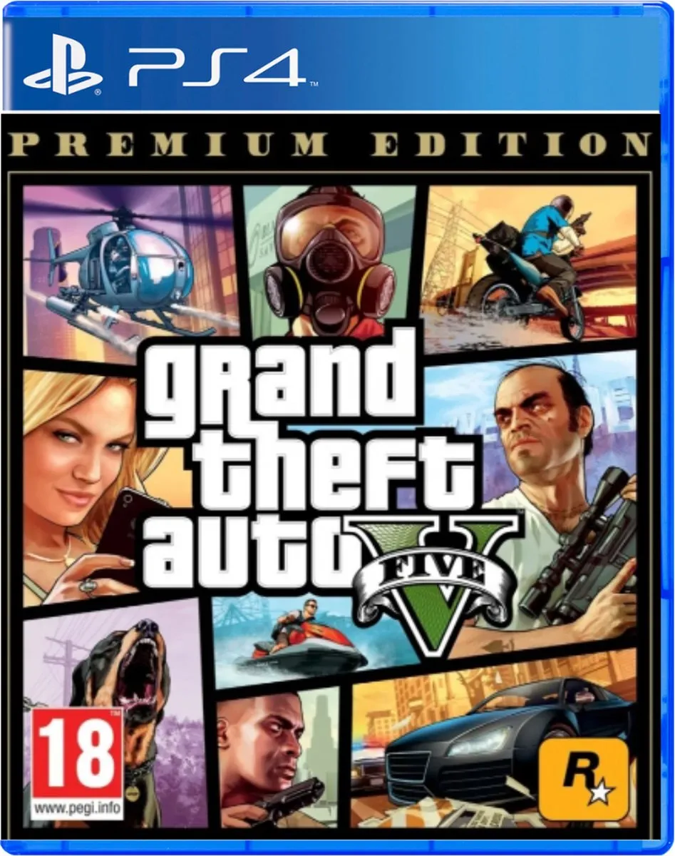 Rockstar GTA V Premium Edition PS4