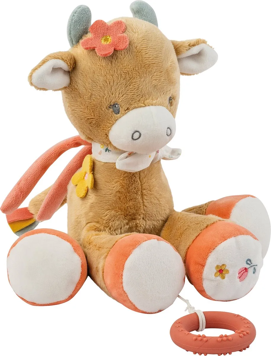 Nattou Koe Mila Muziekknuffel 30cm