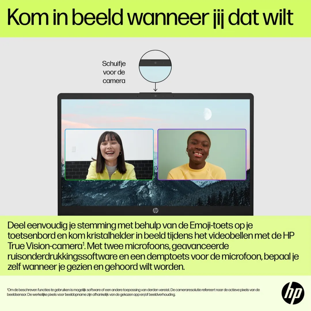 HP 15-fd0971nd Laptop - i7-1355U 16GB 512GB SSD - Zilver