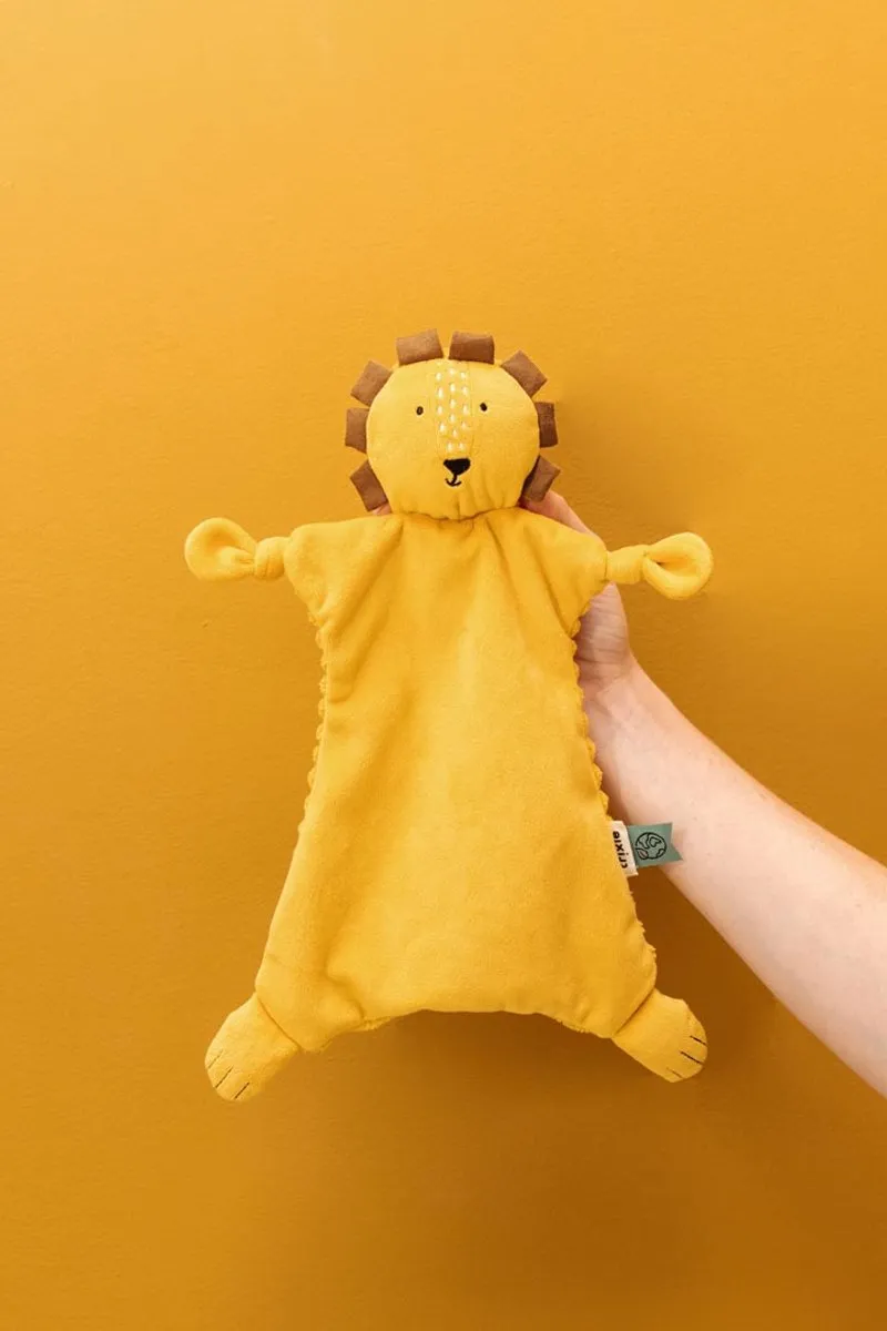 Trixie Mr. Lion Knuffeldoekje Geel