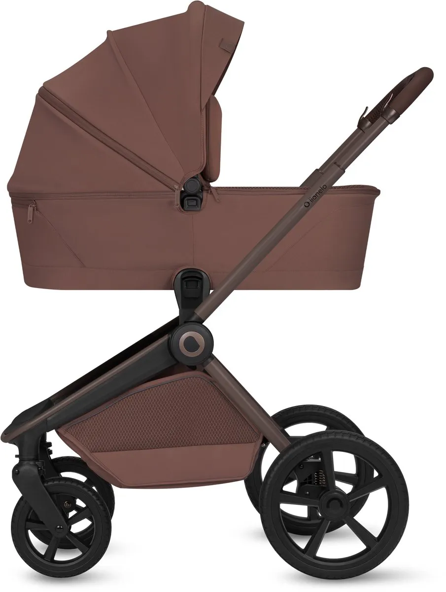 Lionelo Freya 2in1 Kinderwagen Reiswieg & Wandelwagen - Zwart