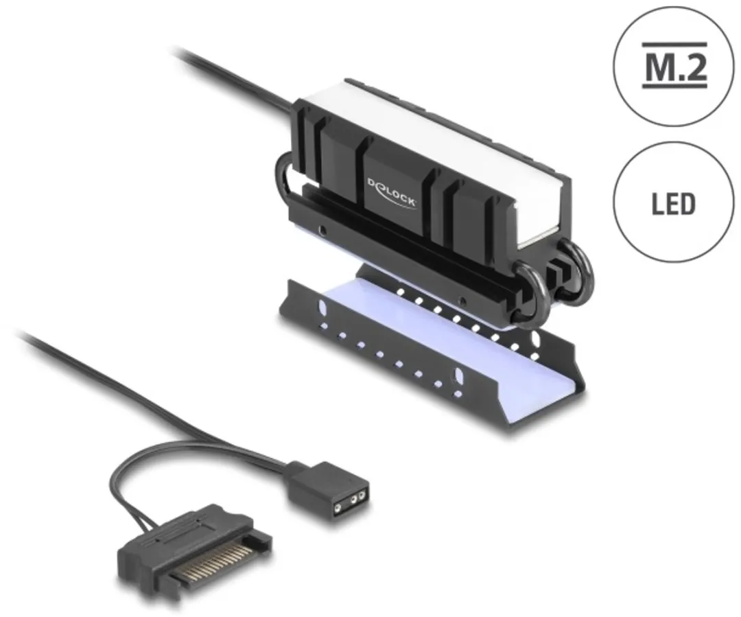 Delock M.2 Koeler 2280 RGB