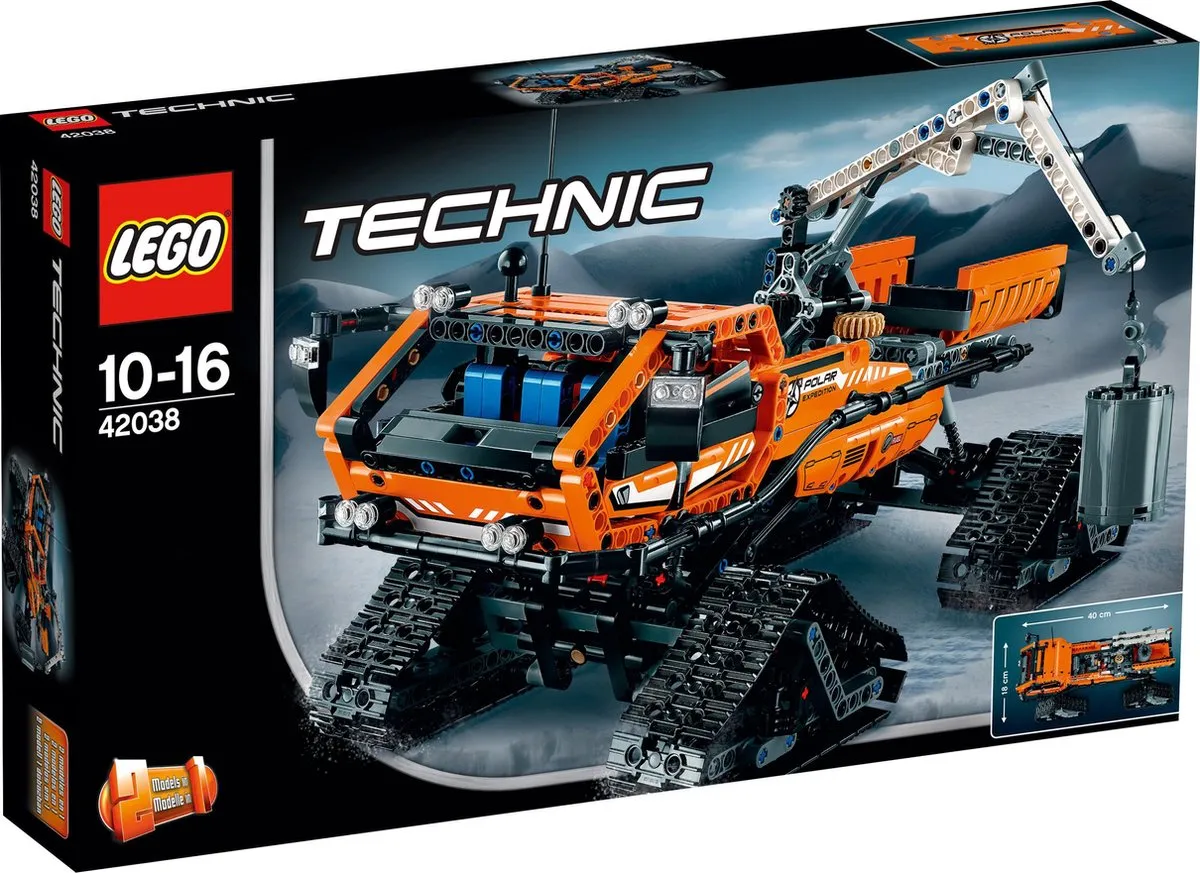 LEGO Technic Noordpool Truck 42038 - 913 Stukken