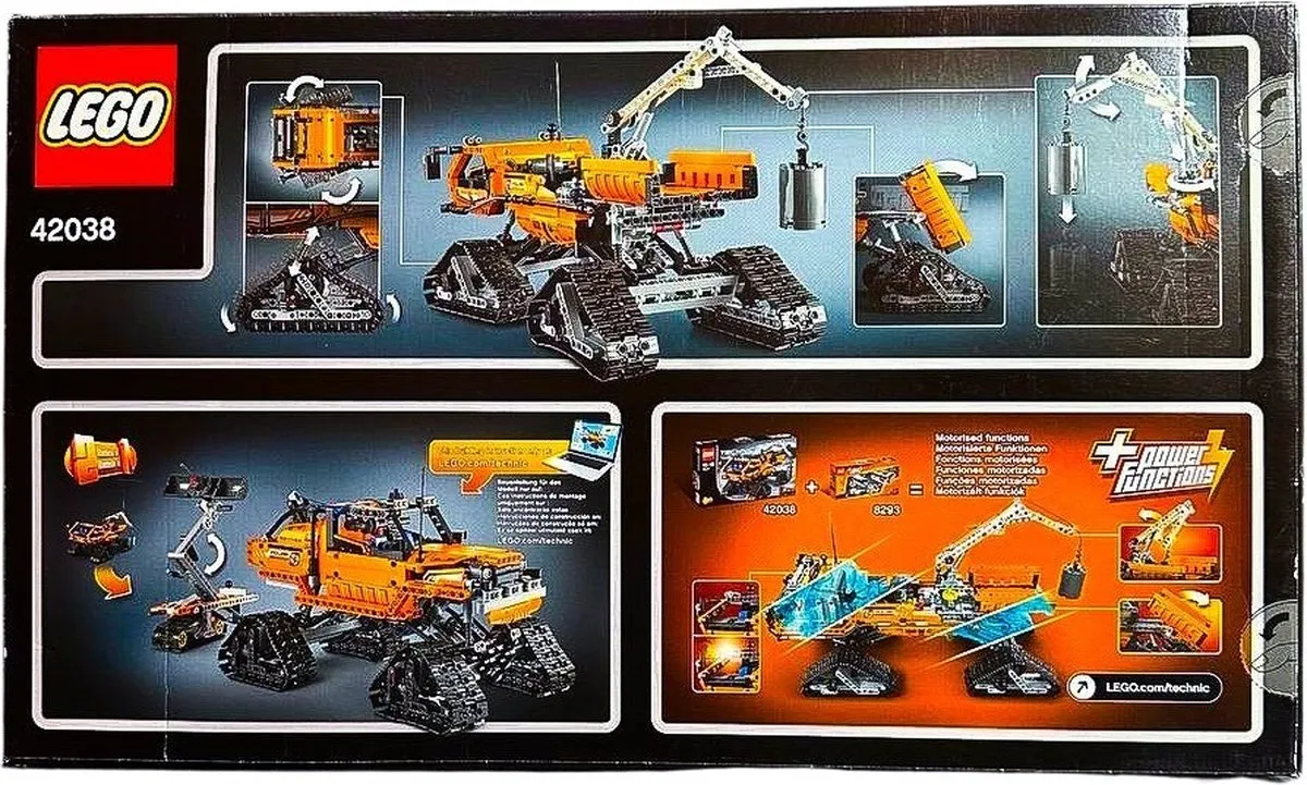 LEGO Technic Noordpool Truck 42038 - 913 Stukken - afbeelding 6 van 6