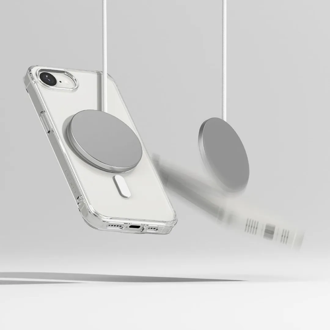 Ringke Fusion Magnetische Hoes iPhone 16E - Transparent - afbeelding 6 van 6