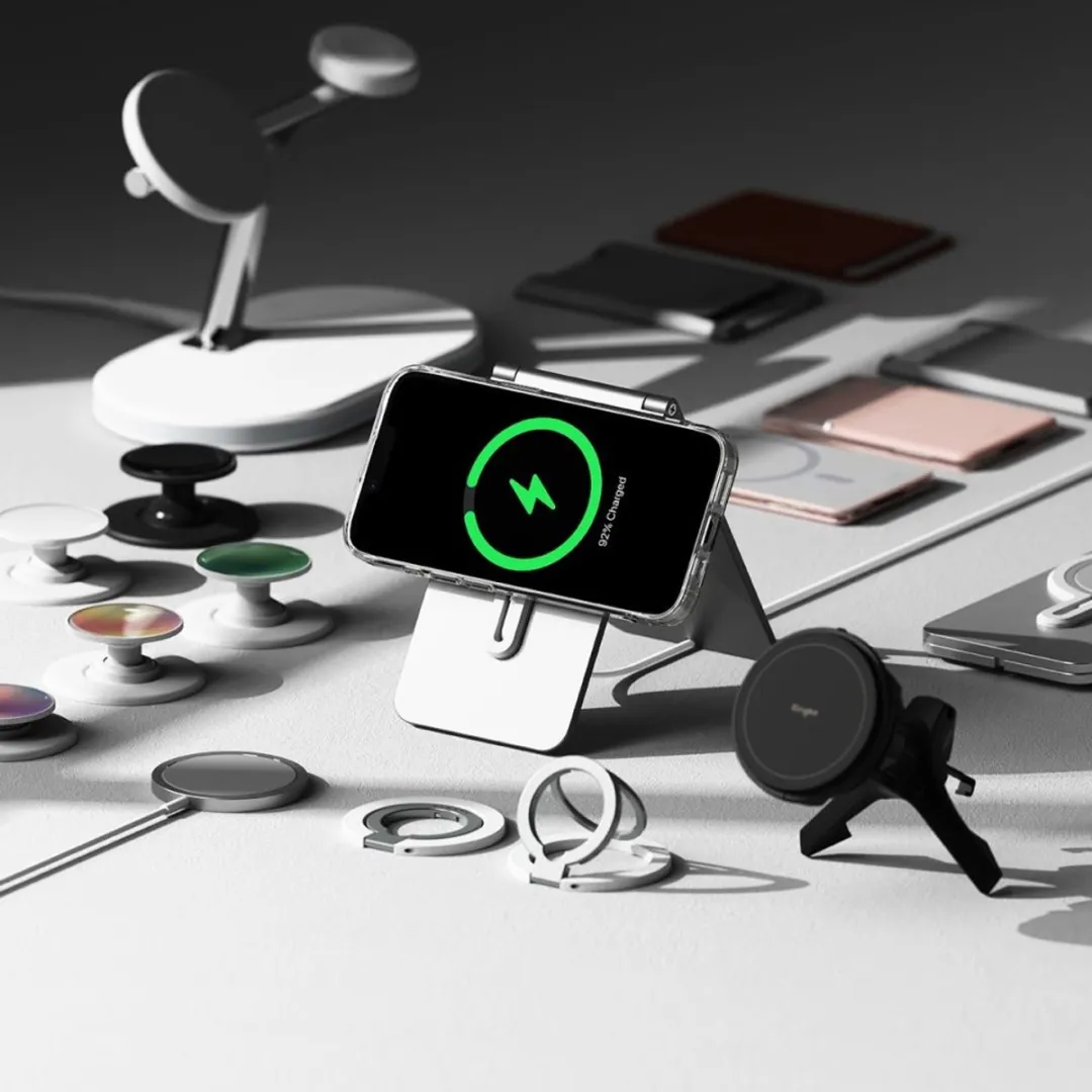 Ringke Fusion Magnetische Hoes iPhone 16E - Transparent - afbeelding 5 van 6