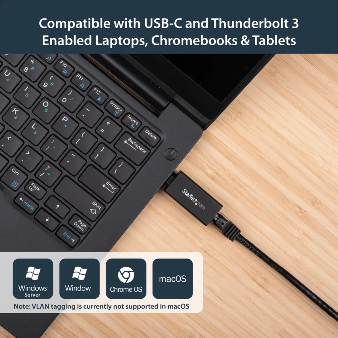 Startech US1GC30DB Netwerkadapter - Linux - Zwart - afbeelding 6 van 6