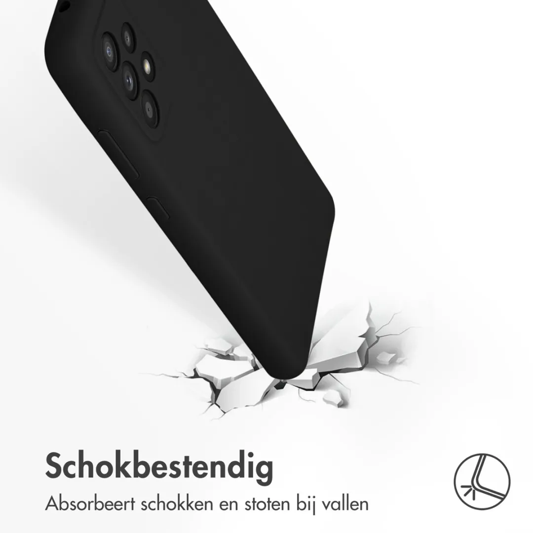 Accezz Hoesje Samsung Galaxy A52 - Zwart