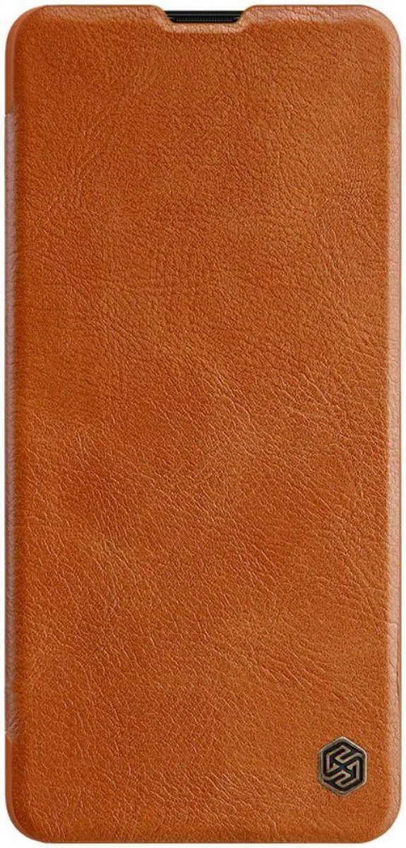 Nillkin Qin Leather Flip Cover Samsung Galaxy A51 - Bruin