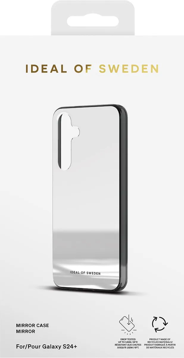 iDeal of Sweden Mirror Case S24 Plus - IDCLC-S24P-477 - Zilver
