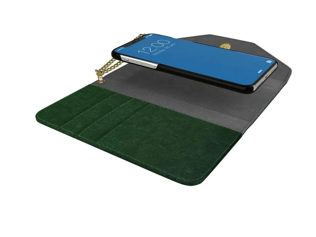 iDeal of Sweden Mayfair Clutch iPhone X/Xs - 3 Pasjes - Groen - afbeelding 3 van 6