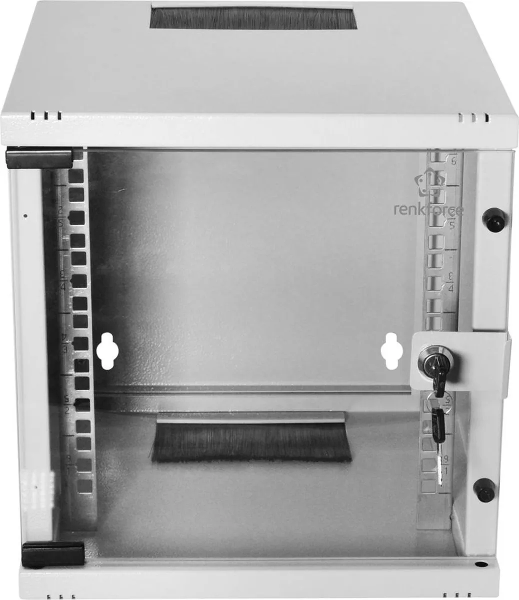 Renkforce RF-4712212 Wandkast 10 inch 6 HE - Grijs