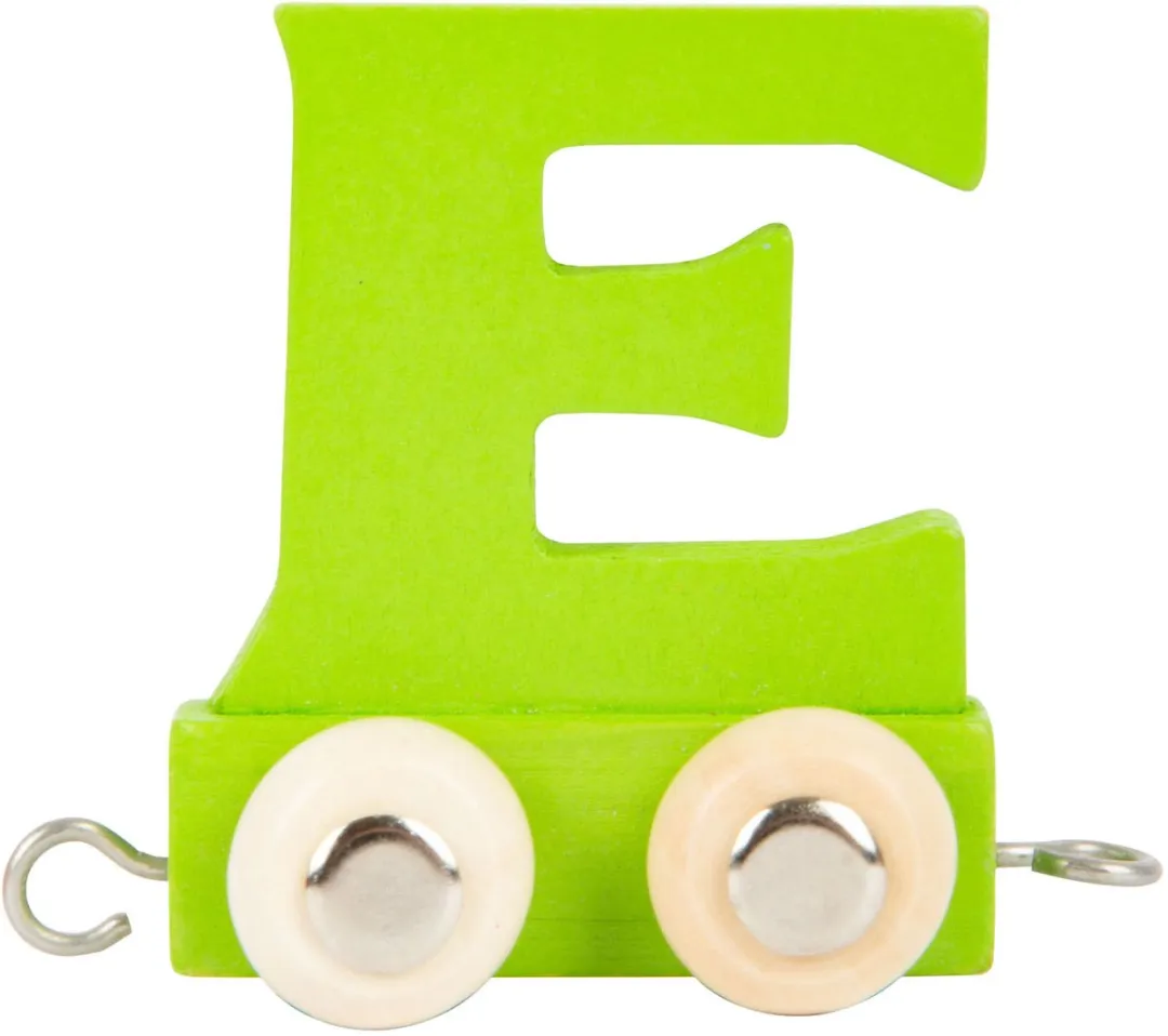 Small Foot Houten Lettertrein Groen