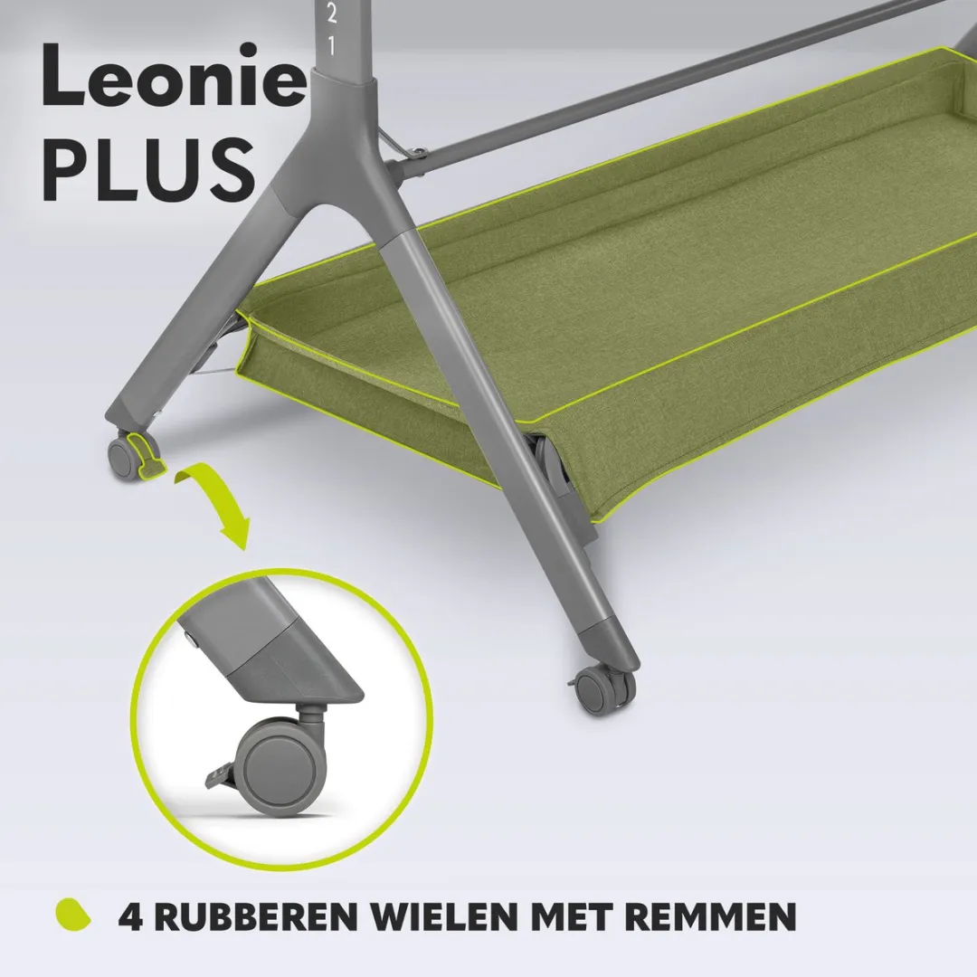 Lionelo Leonie Plus Co-Sleeper 3-in-1 Wieg - tot 9 kg - 6 niveaus
