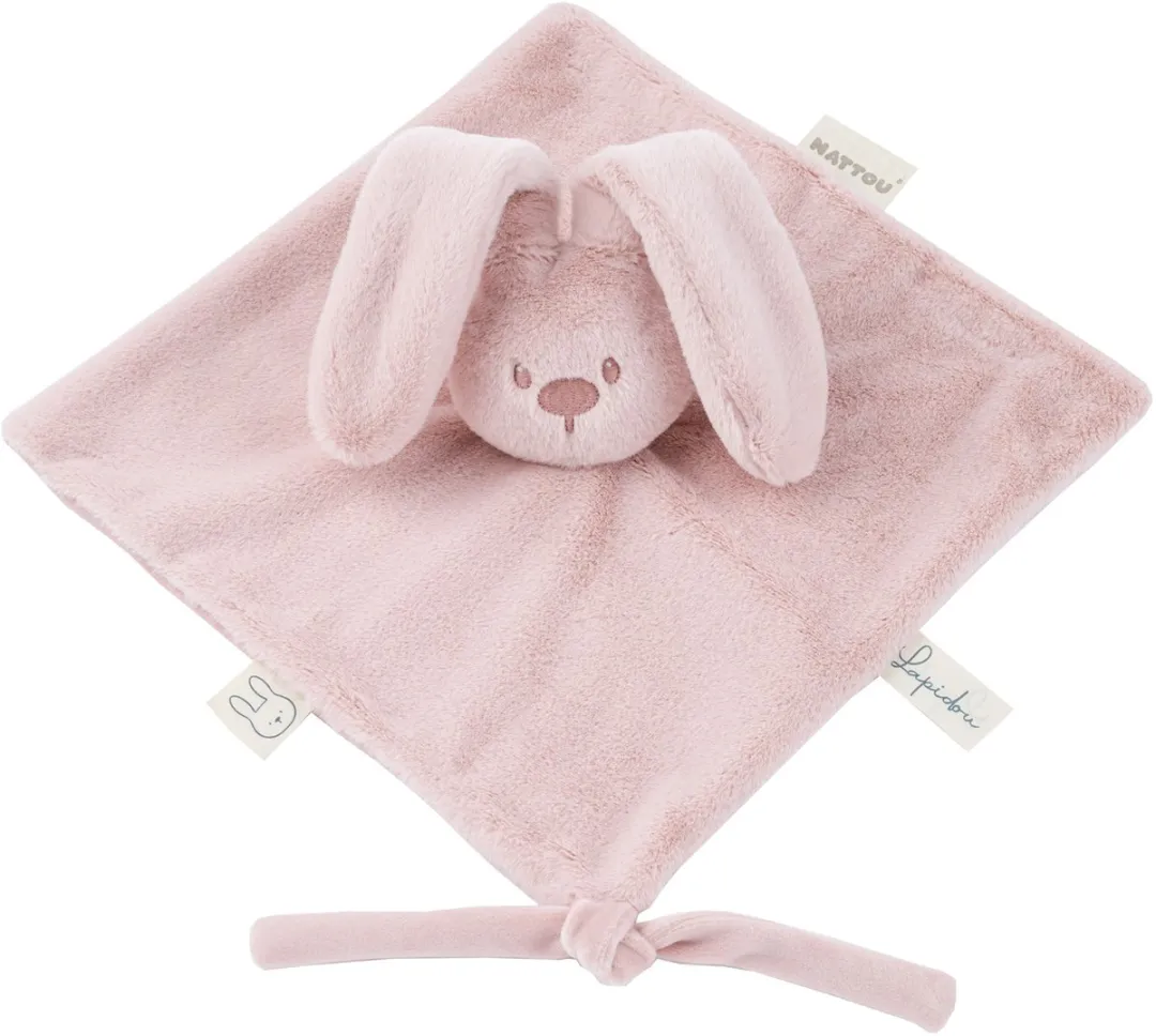 Nattou Lapidou Baby Knuffeldoekje 27x27cm