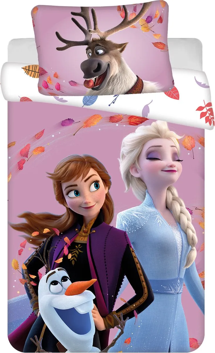 Disney Frozen BABY Dekbedovertrek, Friendship - 135 x 100 cm - Katoen