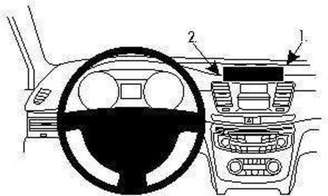Brodit Peugeot 508 11-12 Mounting Platform 213471