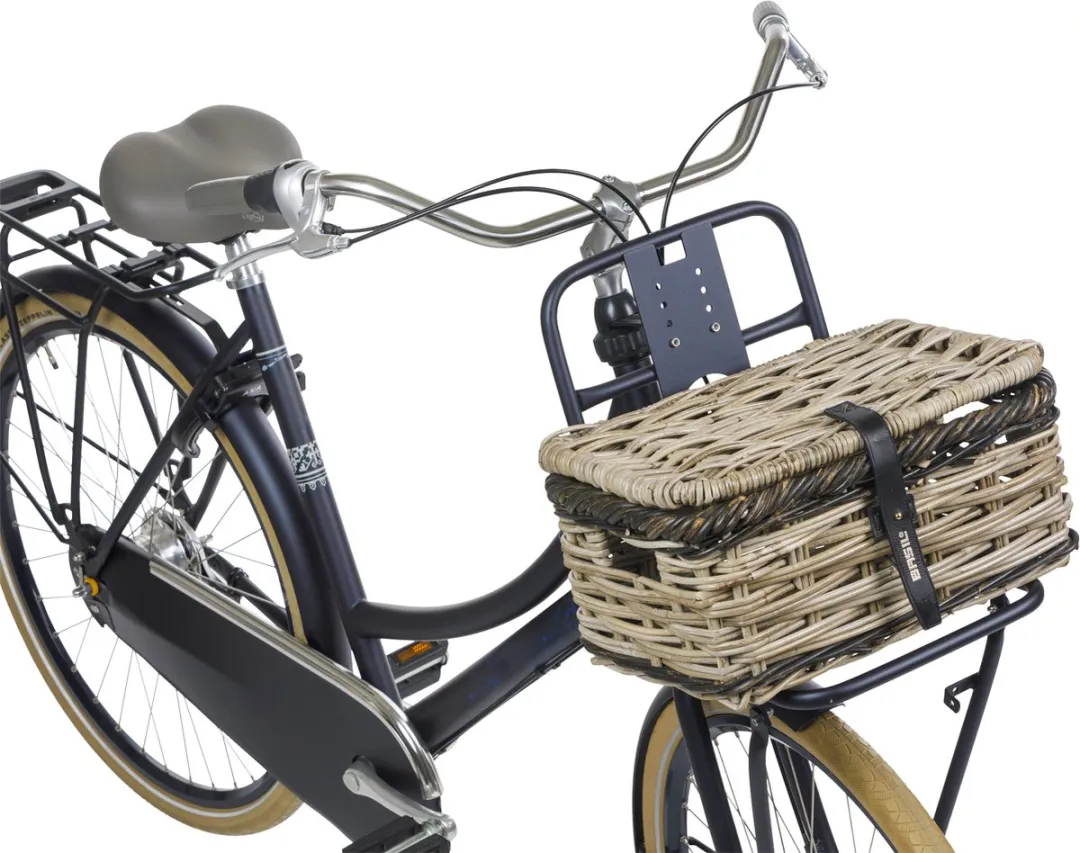 Basil Dijon S Fietsmand Voorop - Grijs/Zwart - afbeelding 6 van 6