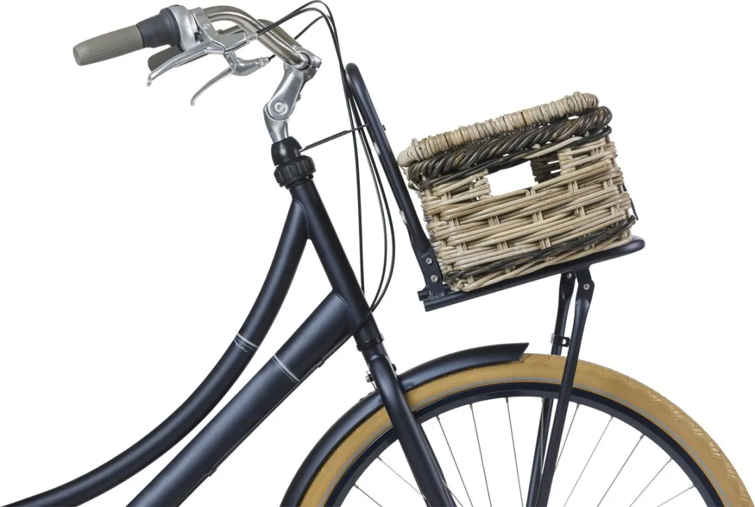 Basil Dijon S Fietsmand Voorop - Grijs/Zwart