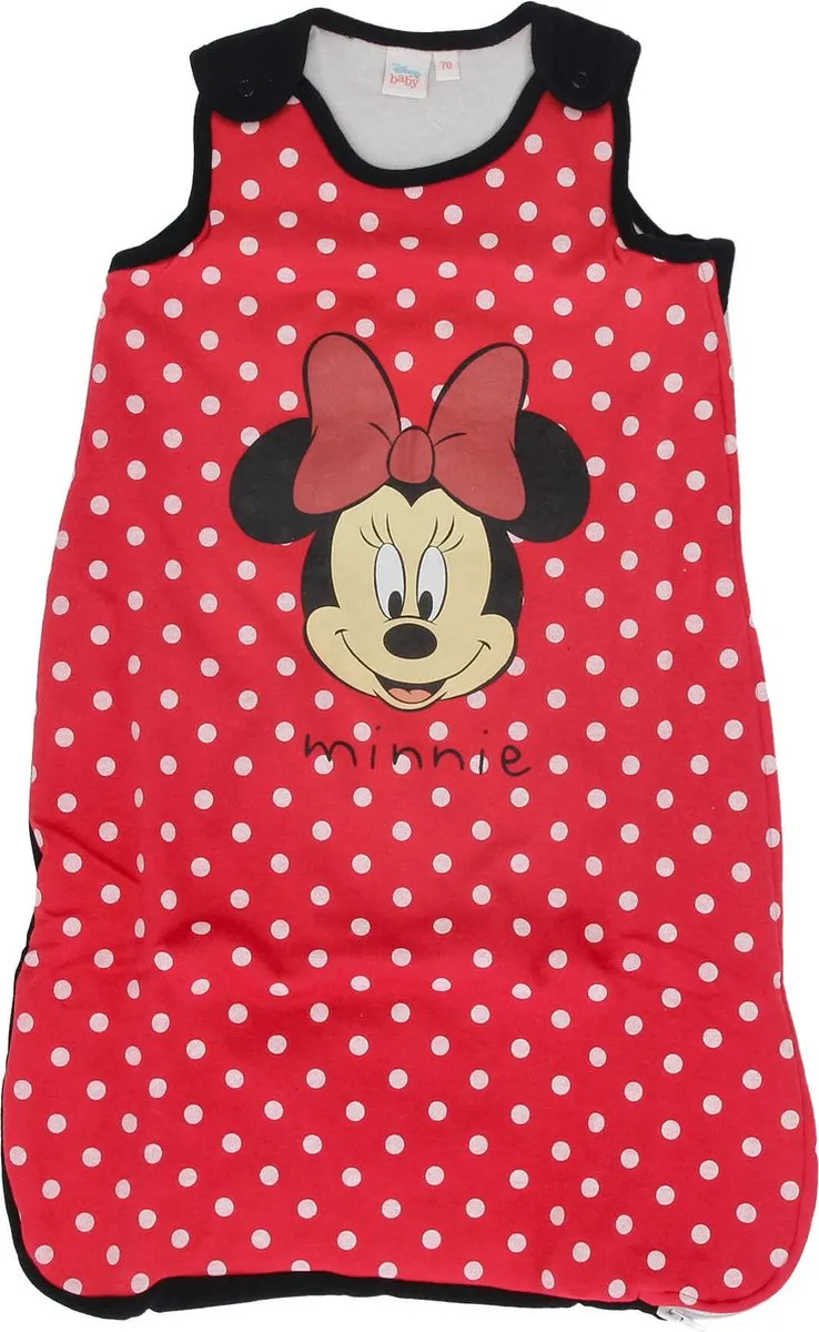 Disney Minnie Mouse Babyslaapzak - Rood - 70 cm