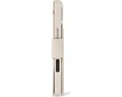 Decoded Leren Wallet Case DEC-IP16PM-LWC-CLB - iPhone 16 Pro Max - Clay Beige