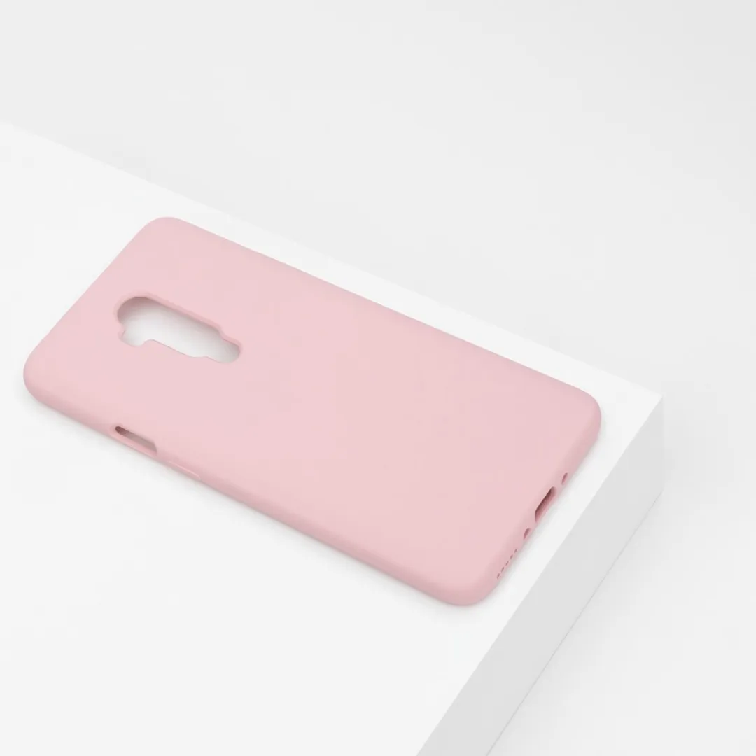 BMAX Siliconen Hoesje OnePlus 7 Pro - Roze - BMAX47965