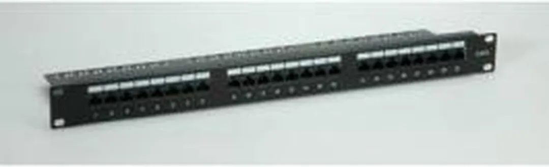 Value Cat.6 Patchpanel 24 Poorten - 26.99.0362 Zwart