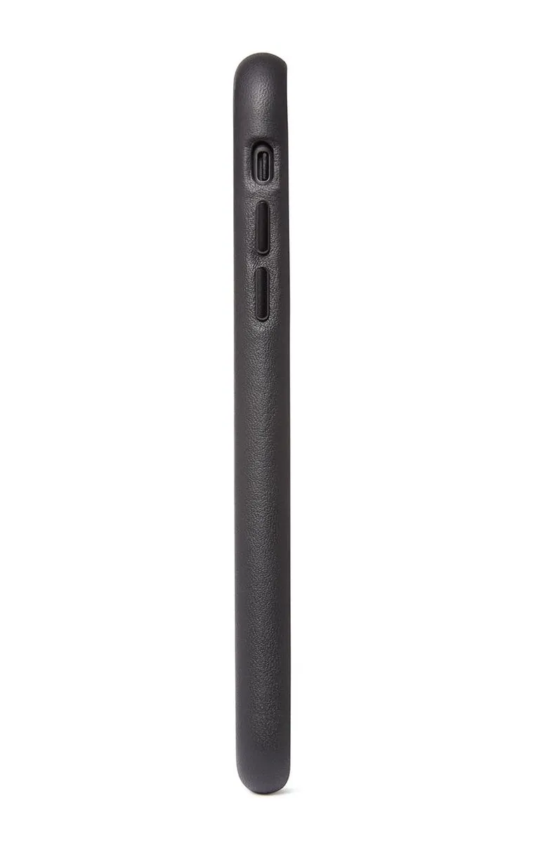Decoded Leren Back Cover D9IPOXIRBC2BK - iPhone 11/XR - Zwart