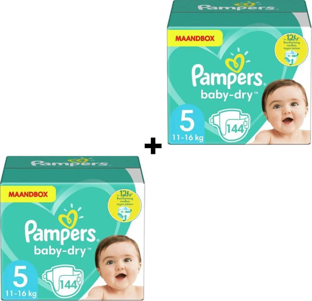 Pampers Baby-Dry Luiers Maat 5
