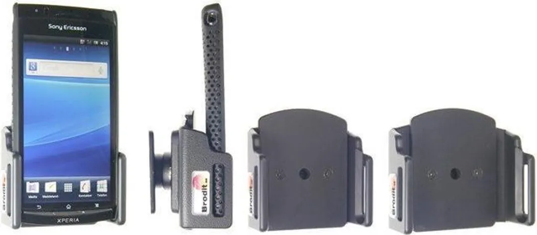 Brodit Verstelbare Telefoonhouder 511307 - Zwart