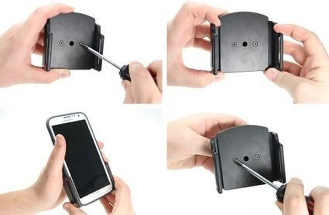 Brodit Verstelbare Telefoonhouder 511307 - Zwart