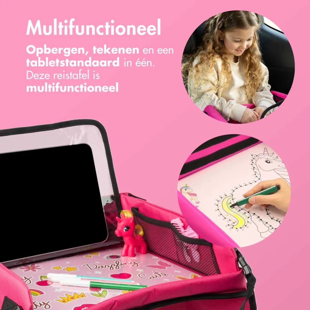 Imoshion Reistafel Roze - Tekentafel met Tablethouder