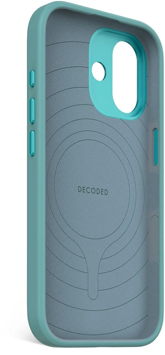 Decoded Siliconen Hoesje iPhone 17 - Blauw - MagSafe