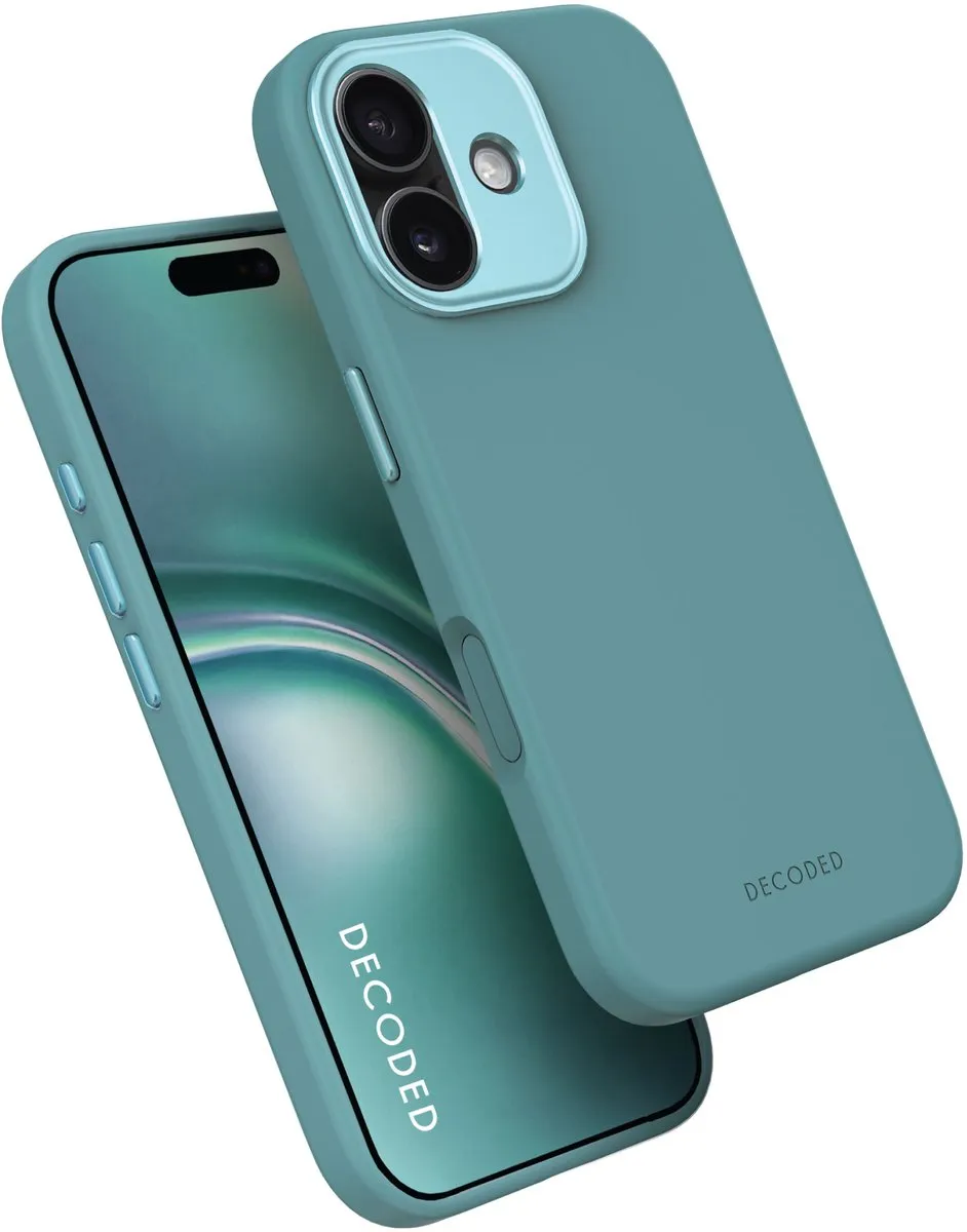 Decoded Siliconen Hoesje iPhone 17 - Blauw - MagSafe