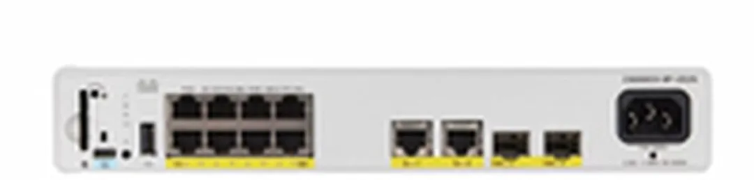 Cisco Catalyst C9200CX-8P-2X2G-E Netwerkswitch - 8 PoE-poorten - Grijs