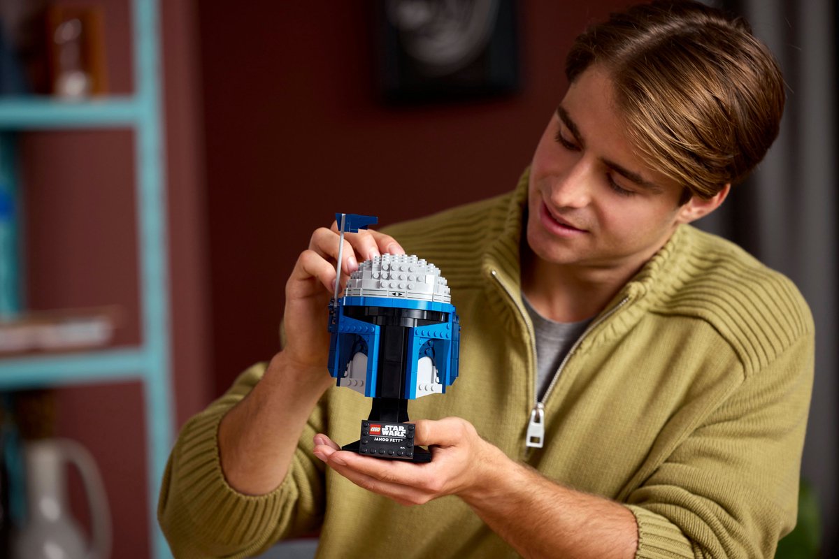 LEGO® Star Wars™ Jango Fett™ Helm voor Volwassenen - 75408